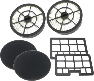 Produktbild von Trade-Shop 6in1 Filter-Set Staubsaugerfilter kompatibel mit Hanseatic VC-T4020ES-2 VC-T4020ES17 Bodenstaubsauger ersetzt 422064 551793 15705486
