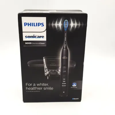 Produktbild von Philips Sonicare DiamondClean DiamondClean 9000 HX9911/09 Elektrische Schallzahnbürste mit App - Schwarz, Erwachsener, Schallzahnbürste, Normal, Puls, Sensibel, Schwarz, Wechselstrom/Batterie, Integrierte Batterie
