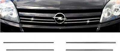 Obrázok produktu pre OPEL ASTRA H MK V Chrómová mriežka chladiča Tuning