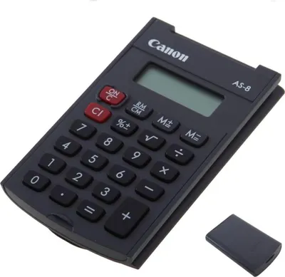 Image de Calculatrice Canon As-8 Hb Emea 8 Chiffres