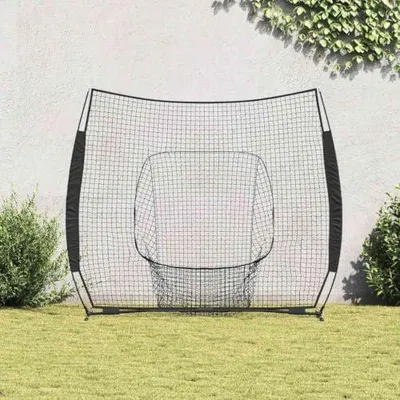 Produktbild von Übungsnetz für Baseball, 250 x 106 x 209 cm, zum Schlagtraining im Garten
