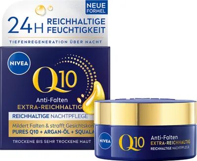 Immagine prodotto di NIVEA 84977 NIVEA Q10 Anti-Falten EXTRA-REICHHALTIG Gesichtscreme 50,0 ml