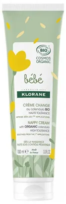Image de Klorane Bebe Bio Crème pour le change 100 ml