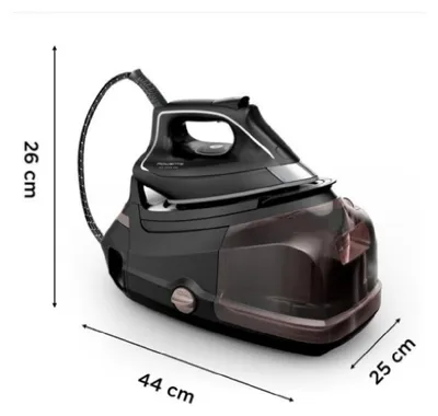 Image de Fer à repasser à vapeur Rowenta DG9611F0 avec chaudière 2800W noir