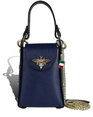 Immagine prodotto di Borsa Florence in pelle blu D2OTF813B