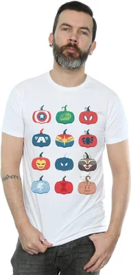 Produktbild von Marvel - "Avengers" T-Shirt für Herren BI43451 (S) (Weiß)