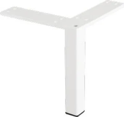 Image de Pied de meuble FS013 126mm blanc mat