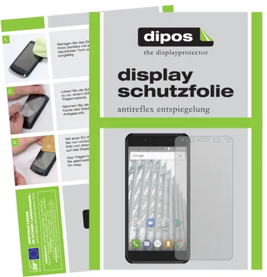 Produktbild von 6x Schutzfolie für Walton Primo HM4i matt Displayschutzfolie Display Schutz