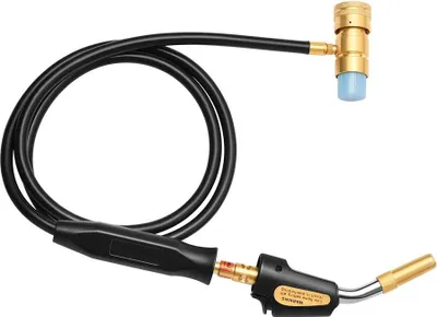 Obrázek produktu pro GJ6000 – MAPP propanová pájecí a svařovací hořák – tryska 1,4 mm – hadice 1,5 m – pro pájení, tvrdé pájení, smršťování