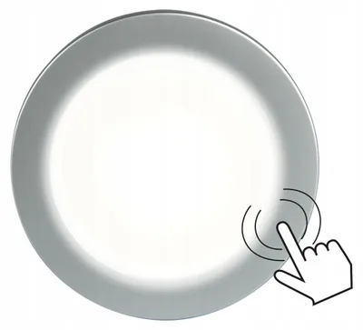 Produktbild von Smartt SLL05 TS LED Aufbaulampe Touch Silber Warmweiß