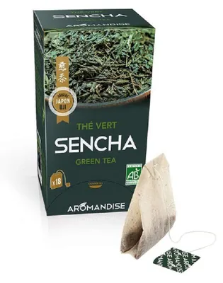 Bio-Sencha-Tee, 18 Beutel, japanischer Grüntee