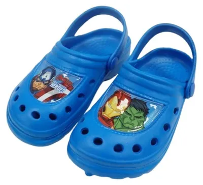 Produktbild von Marvel Avengers Kinder Jungen Clogs Badeschuhe - 26/27, Blau