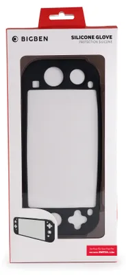 Zdjęcie produktu dla Bigben Interactive SWITCH2GLOVE, Pokrowiec, Nintendo, Czarny, Silikon, Nintendo Switch Lite, Odporny na kurz, Odporny na zadrapania, Odporny na wstrząsy
