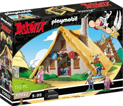 Produktbild von PLAYMOBIL® 70932 PLAYMOBIL® Asterix 70932 Hütte des Majestix Spielfiguren-Set