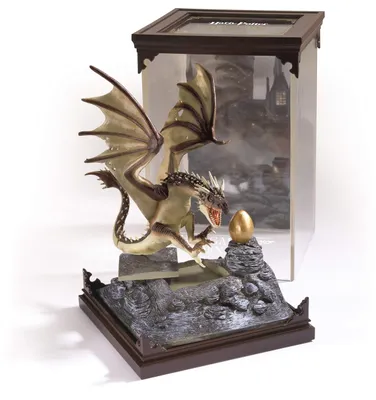 Figur Ungarischer Hornschwanz-Drache, 19 cm, mehrfarbig