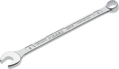 Produktbild von HAZET Ring-Maulschlüssel 600N-9 143mm Chrom-Vanadium-Stahl