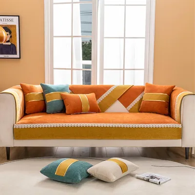 Productafbeelding van Chenille Sofa Cover voor 1/2/3/4 Zitsbanken