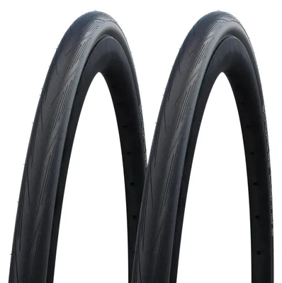 Produktbild von 2x Schwalbe Lugano II Endurance 25-622 Drahtreifen Reinforced 700x25C Mantel