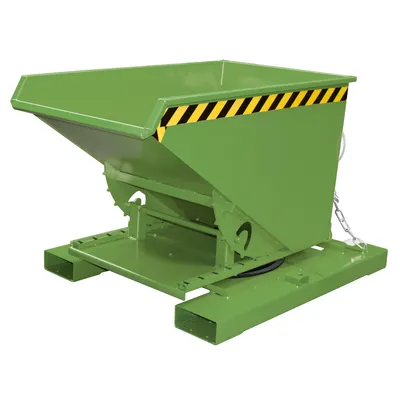 Produktbild von Bauer Kippbehälter 3S 600, lackiert, Resedagrün