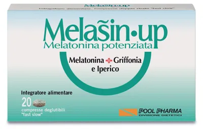 Immagine prodotto di Melasin Up 1 Mg 20 Compresse
