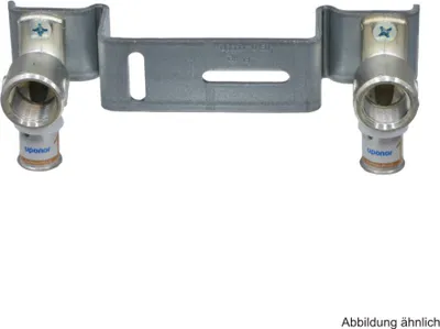 Produktbild von Uponor S-Press PLUS MLC Montageeinheit 120mm Gemini 16mm x 1/2" IG