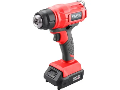 Produktbild von Extol Premium Heißluftgebläse (8891866) Akku SHARE20V, 550°C, 20V Li-Ion, 2000mAh