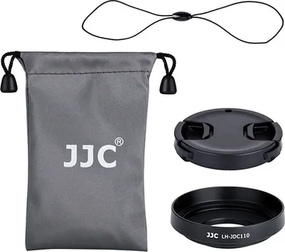 Zdjęcie produktu dla Zestaw ochronny 2w1 / Osłona Przeciwsłoneczna + Dekielek do CANON G1X MARK III