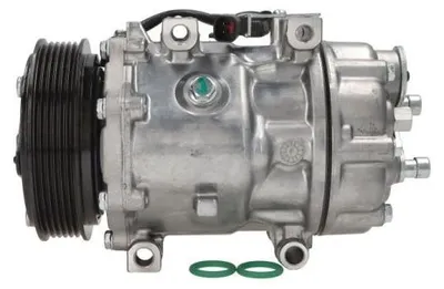 Produktbild von THERMOTEC KTT090408 SD7V16 Klimaanlage Klimakompressor PAG 46 R134a für FORD Focus II Schrägheck (DA, HCP, DP) Focus II Kombi (DA, FFS, DS) KUGA I
