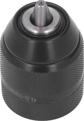 Image de Mandrin de perçage auto-serrant 3/8?24UNF Mount Metal Keyless Chuck 0.8?10mm Clamp Range