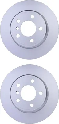 Produktbild von 2 Bremsscheiben voll Ø 75 mm 12 mm HELLA Bremsen-Expertise passend für BMW X5