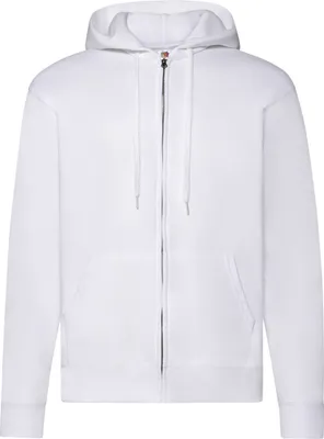 Produktbild von Pánská bunda s kapucí Fruit Of The Loom BC1369 (L) (bílá)