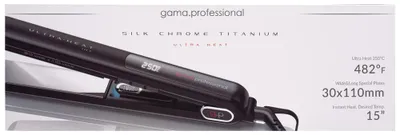 Image de Ga.ma Professional Classic G-Evo Silk Chrome Titatinum - lisseur, Image générée par une IA