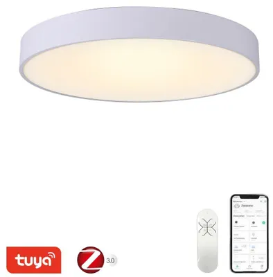 Produktbild von IMMAX NEO RONDATE SLIM SMART Deckenleuchte 80 x 7 cm 65 W weiß, Zigbee 3.0, TUYA