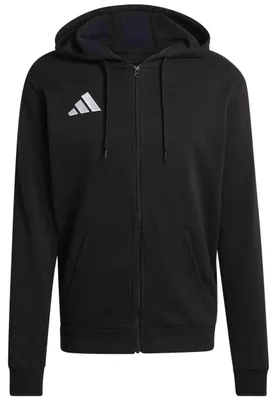 Image de Sweat à capuche Adidas Entrada26 Full Zip Hoodie "Black / White" pour Uni