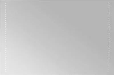 Image de vidaXL miroir de bain LED 90x60 cm