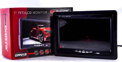 Image de 7 TFT LCD moniteur de voiture pour caméra de recul 1280x960 PALNTSC
