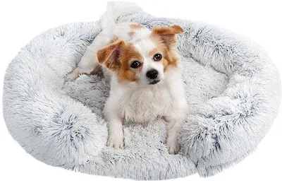 Produktbild von Orthopädisches Hundebett mit abnehmbarem Kissen für optimalen Komfort