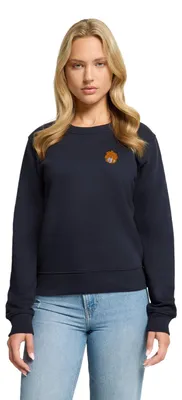 Produktbild von Spreadshirt Pumuckl Stickdesign Damen Premium Pullover, M, Navy
