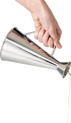 Produktbild von Famanu Ölkännchen mit Antitropfsystem - Edelstahl, 250 ml
