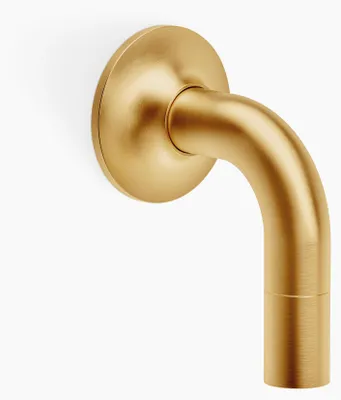 Produktbild von Dornbracht Wandanschlussbogen VAIA messing gebürstet, 28450809-28