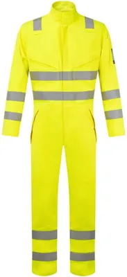 Image de Combinaison Modaflame Multirisques Hv - Taille S - Jaune - Portwest