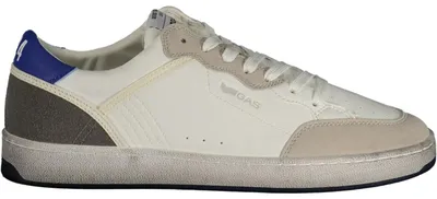 Produktbild von Weiße Herren-Sportschuhe mit Schnürung und Kontrastdetails
