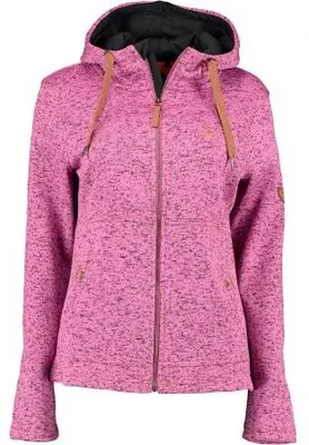 Produktbild von Adisur Strickfleece Jacke Damen (Himbeere) Größe 40