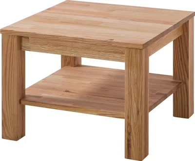 Produktbild von home24 Couchtisch - Eiche Massiv