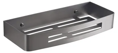 Produktbild von Gedy SMART Duschablage, 300x45x128mm, gun metal