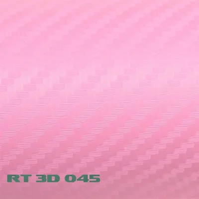 Produktbild von (5,91€/m²) Rapid Teck® 3D Carbon Folie Pink Autofolie 152 cm Breite Laufmeterware selbstklebende Folie mit Luftkanälen Auto Folie Carbonfolie