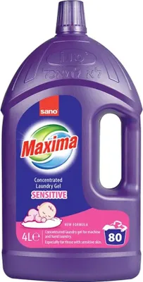 Image de Gel de lessive concentré Sensible 4L SANO Maxima peau sensible