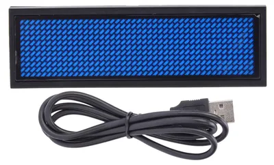 Produktbild von LED-Namensschild mit scrollender Nachricht, chinesisches 4-Zeichen-Schild