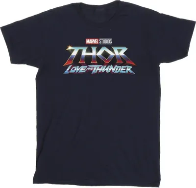Produktbild von Marvel - "Love And Thunder" T-Shirt für Herren BI52165 (L) (Marineblau)