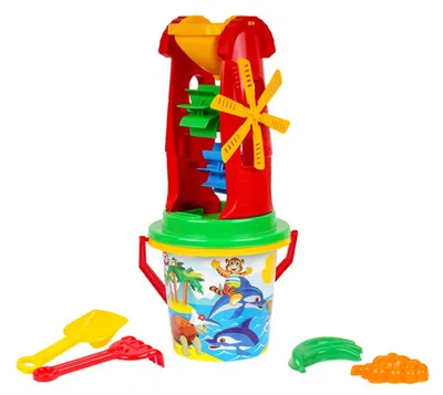 Produktbild von RAPPA Sandkasten-Set Sandformen Mühle 0113